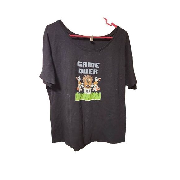 Bella Game over shirt large black - Picture 4 of 7